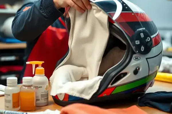 ヘルメットのメンテナンス
